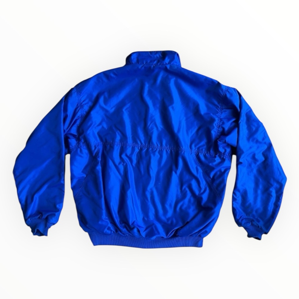 VTG 1980s Patagonia XL Nylon Fleece Lined Bomber Jacket Blue Made in USA READ - Picture 11 of 16